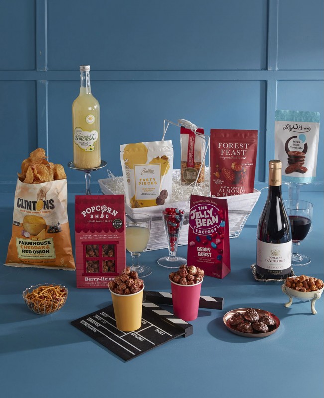 Family Film Night Gift Basket