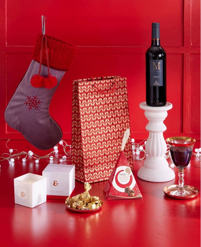 Festive Thank You (red wine)
